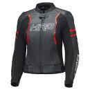 Held Street Rocket 4 Top leather jacket woman black red