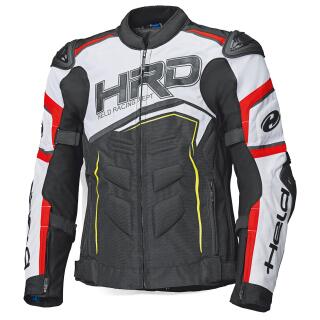 Held Safer SRX Motorradjacke Herren schwarz weiß rot