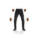 Pando Moto Mark Black AAA Motorradjeans schwarz 32 / 32