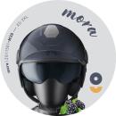 GMS Gelato blackberry jet helmet