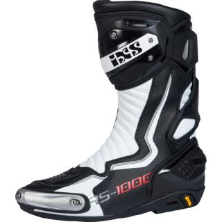 IXS RS-1000 Motorradstiefel schwarz weiß