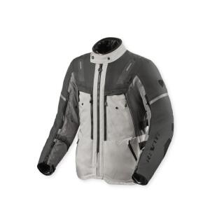 Revit Sand 5 H2O motorcycle jacket mens silver