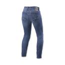 Revit Piston 3 Skinny Motorradjeans used blau 34 / 30