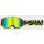 LS2 Charger Pro MX Brille gelb mit verspiegeltem Visier