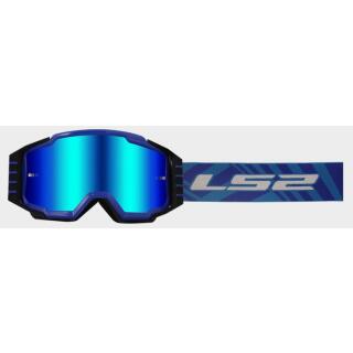 LS2 Charger Pro MX goggles blue