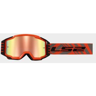 LS2 Charger Pro MX goggles orange