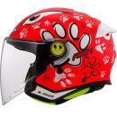 LS2 OF602 Funny II Paws  jet helmet kids