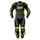 4SR Racing Ultralight grey AR leather race suit