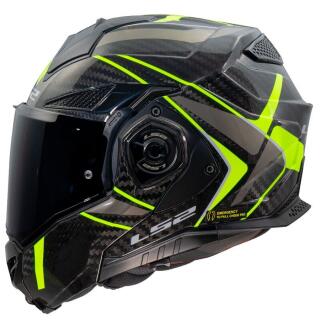 LS2 FF901 Advant X Carbon Future II flip-back helmet