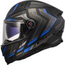LS2 FF811 Vector II Alizer Integralhelm schwarz blau XL