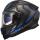 LS2 FF811 Vector II Alizer Integralhelm schwarz blau XL