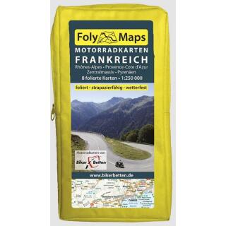 FolyMaps Frankreich Süd Motorradkarten Set