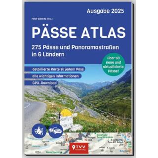 Motorrad Pässe Atlas 6 Länder