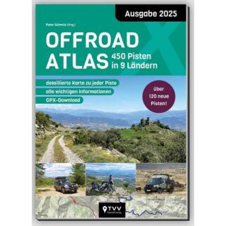 Motorrad Offroad Atlas 9 Länder