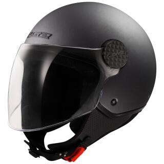 LS2 OF558 Sphere Lux II Solid Matt Titanium Jethelm