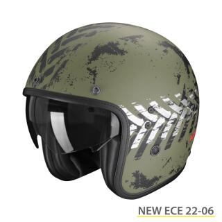 Scorpion Belfast Evo Nevada jet helmet