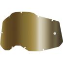 100% Accuri 2 / Strata 2 / Racecraft 2 Ersatzglas gold