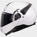 LS2 FF910 Advant II Solid White Klapphelm