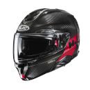 HJC RPHA 91 Carbon Elig MC1 flip-up helmet