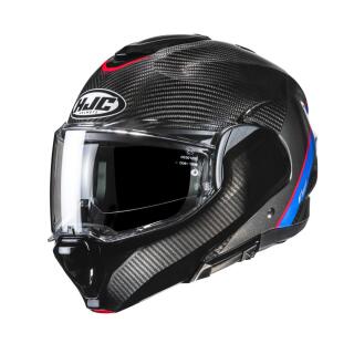 HJC F100 Carbon Stan MC21 flip back helmet