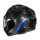 HJC F100 Carbon Stan MC21 flip back helmet