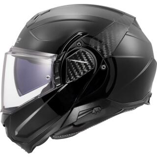LS2 FF910 Advant II Solid Klapphelm glänzend schwarz