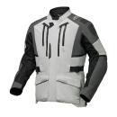 Modeka Striker III Motorradjacke hellgrau schwarz 8XL