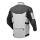 Modeka Striker III Motorradjacke hellgrau schwarz 8XL