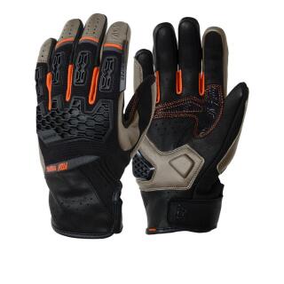 Modeka Atlaz motorcycle gloves brown black