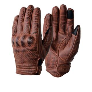 Modeka Hot Classic II motorcycle gloves brown