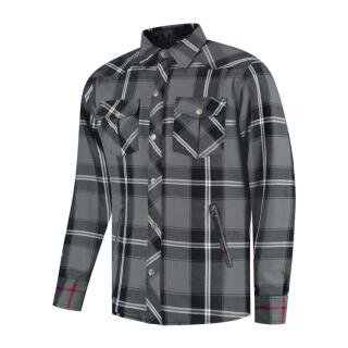 Rusty Stitches Noah Fleece Tec Motorradjacke