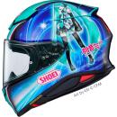 Shoei NXR2 Hatsune Miku TC-4 full face helmet
