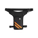 Rusty Stitches Gordon V2 Oberschenkeltasche schwarz orange