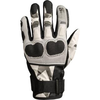 IXS Venture-Air 1.0 motorcycle gloves black grey