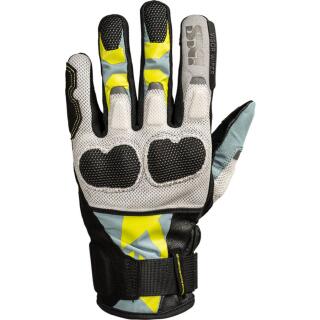 IXS Venture-Air 1.0 motorcycle gloves blue grey yellow
