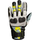 IXS Venture-Air 1.0 gants moto bleu gris jaune