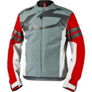 IXS Rapid-STX 2.2 veste moto bleu gris rouge
