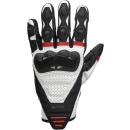 IXS Rapid 1.0 gants moto noir blanc rouge