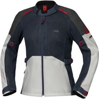 IXS Tourster-Big Air 1.0 veste moto femmes gris bleu rouge