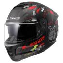 LS2 FF808 Stream II Angry Monkeycasque intégral