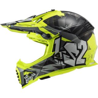 LS2 MX708 Fast II Mini Crusher Crosshelm
