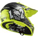 LS2 MX708 Fast II Mini Crusher Crosshelm