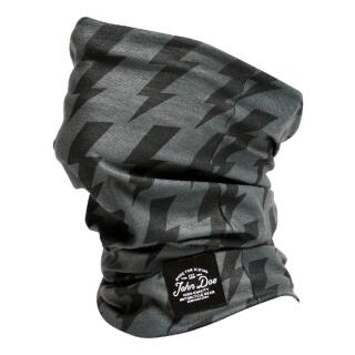 John Doe Tube Black Grey Flash Multifunktionstuch