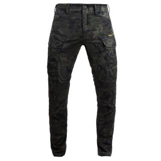 John Doe Cargo Stroker Motorradjeans camouflage