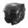 LS2 Advant X Solid gloss black flip-back helmet