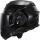 LS2 Advant X Solid gloss black flip-back helmet